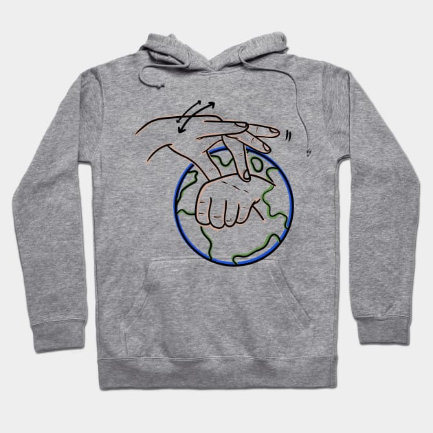 Mother Earth ASL Hoodie by rmcbuckeye